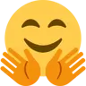 Smiling Face With Open Hands Emoji 🤗 image - Twitter / X (Twemoji) style
