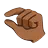 Pinching Hand: Medium-Dark Skin Tone