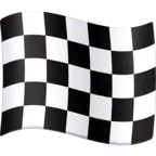 Chequered Flag Emoji 🏁 image - Facebook Meta style