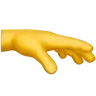 Palm Down Hand Emoji 🫳 image - Apple style