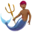 Merman: Medium-Dark Skin Tone