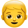 Junge Emoji 👦 image - Apple style