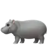 Nilpferd Emoji 🦛 image - Apple style