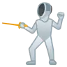 Emoji schermitore 🤺 image - Google Noto Color style