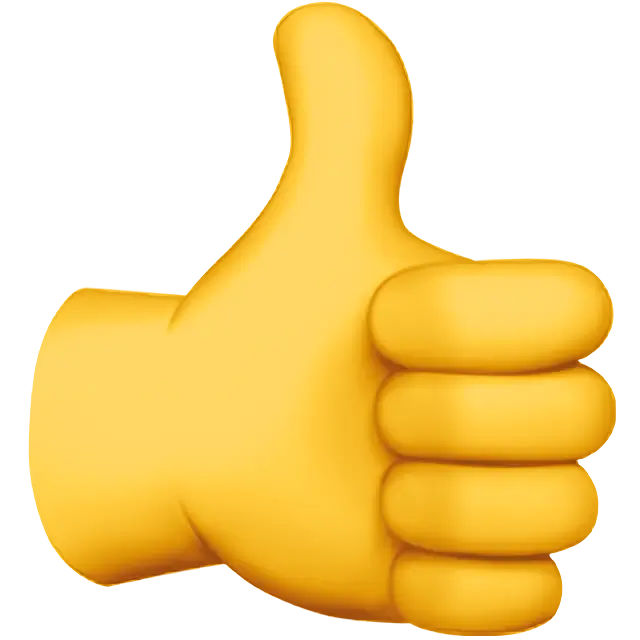 Thumbs up Emoji