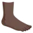 Foot: Dark Skin Tone