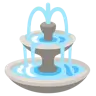 噴泉 Emoji ⛲ image - Google Noto Color style