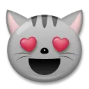 Smiling Cat With Heart-Eyes