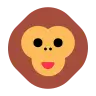 Emoji Faccia di scimmia 🐵 image - Tossface style