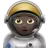 Astronaut: Dark Skin Tone