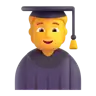 Student Emoji 🧑‍🎓 image - Microsoft 3D Fluent style