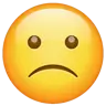 微蹙眉 Emoji 🙁 image - WhatsApp style