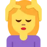 Woman Getting Massage Emoji 💆‍♀️ image - Twitter / X (Twemoji) style