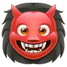 คนญี่ปุ่น Emoji 👹 image - WhatsApp style