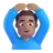 Man Gesturing Ok: Medium Skin Tone