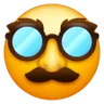 Emoji Faccia mascherato 🥸 image - Samsung style