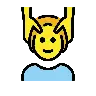 Massage facial Emoji 💆 image - OpenMoji style