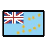 Flag: Tuvalu Emoji 🇹🇻 image - OpenMoji style