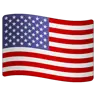 Flag: United States Emoji 🇺🇸 image - WhatsApp style
