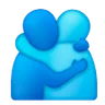人們擁抱 Emoji 🫂 image - Samsung style
