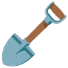 シャベル Emoji 🪏 image - Google Noto Color Animated style