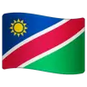 Flag: Namibia Emoji 🇳🇦 image - WhatsApp style