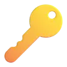 Schlüssel Emoji 🔑 image - Microsoft 3D Fluent style