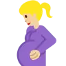 Pregnant Woman: Medium-Light Skin Tone Emoji 🤰🏼 image - Twitter / X (Twemoji) style