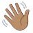 Waving Hand: Medium Skin Tone