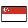 Flag: Singapore Emoji 🇸🇬 image - OpenMoji style