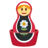 Yerleştirme bebekleri Emoji 🪆 image - Twitter / X (Twemoji) style