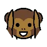 Hören Sie keinen bösen Affen Emoji 🙉 image - OpenMoji style