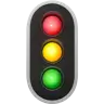 Semáforo vertical Emoji 🚦 image - Apple style