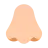 Nose: Light Skin Tone