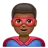 Man Superhero: Medium-Dark Skin Tone