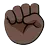 Raised Fist: Dark Skin Tone