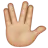 Vulcan Salute: Medium-Light Skin Tone