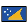 Flag: Tokelau Emoji 🇹🇰 image - OpenMoji style