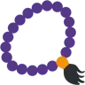 Gebetsperlen Emoji 📿 image - Twitter / X (Twemoji) style