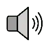 ลำโพงสามคลื่นเสียง Emoji 🔊 image - OpenMoji style