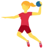 Woman Playing Handball Emoji 🤾‍♀️ image - Twitter / X (Twemoji) style
