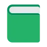 Emoji Libro verde 📗 image - Tossface style