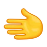 มือหันไปทางซ้าย Emoji 🫲 image - Telegram style