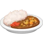 Curry Rice Emoji 🍛 image - Facebook Meta style