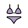 Bikini Emoji 👙 image - OpenMoji style