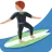 Person Surfing: Medium Skin Tone