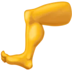 ขา Emoji 🦵 image - Facebook Meta style