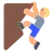 Person Climbing: Medium-Light Skin Tone