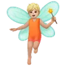 Fairy: Medium-Light Skin Tone Emoji 🧚🏼 image - Samsung style