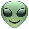 Emoji Alieno extraterrestre 👽 image - WhatsApp style